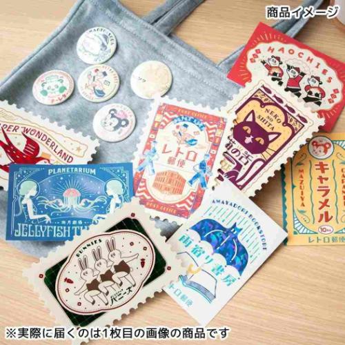 ROKKAKU x オビワン POSTCARD ポストカード 1枚入り 雨宿り書房 メッセージカード グッズ メール便可