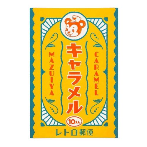 ROKKAKU x オビワン POSTCARD ポストカード 1枚入り マズイヤキャラメル メッセージカード グッズ メール便可