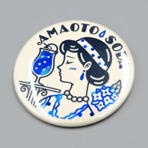 ROKKAKU x オビワン カンバッジ 缶バッジ 雨音ソーダ 缶バッチ グッズ メール便可