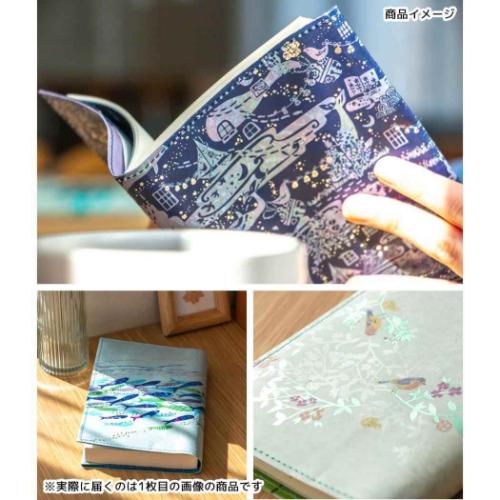 ROKKAKU x misuzu uta みすゞうた 文庫本カバー ブックカバー 私と小鳥と鈴と 読書 文庫本サイズ グッズ メール便可