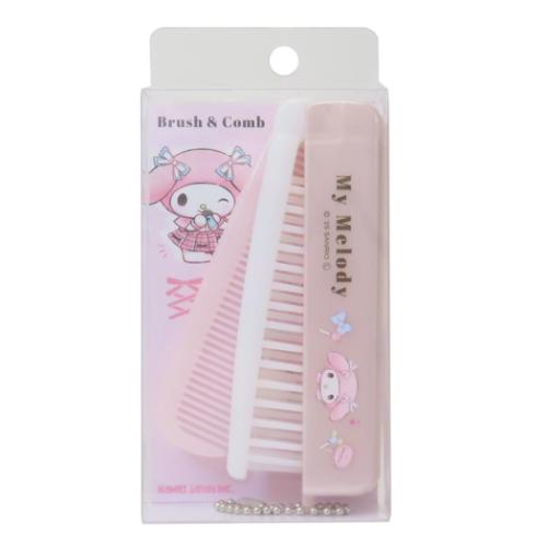 マイメロディ くし 折りたたみブラシ＆コーム IDOL サンリオ キャラクター グッズ メール便可