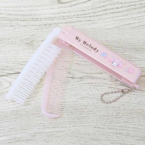 マイメロディ くし 折りたたみブラシ＆コーム IDOL サンリオ キャラクター グッズ メール便可