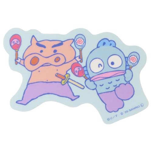 クレヨンしんちゃんxはぴだんぶい ダイカットシール ダイカットステッカーミニ オラのともだち 2 サンリオ メール便可