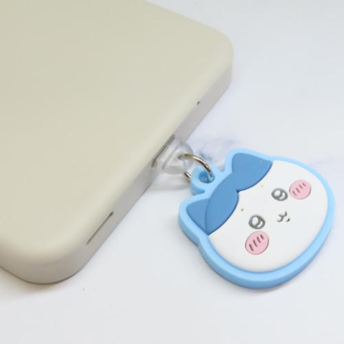 ちいかわ スマホアクセ USB Type-C対応コネクタチャーム ハチワレ キャラクター グッズ メール便可
