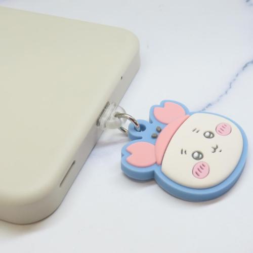 ちいかわ スマホアクセ USB Type-C対応コネクタチャーム 古本屋 キャラクター グッズ メール便可