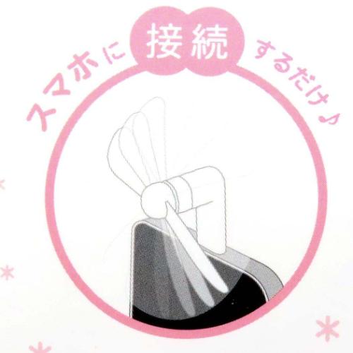 ちいかわ 携帯用扇風機 コネクタ付きミニクールファン USB Type-C キャラクター グッズ メール便可