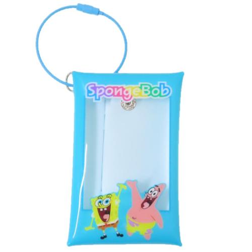 スポンジボブ カードケース チェキ収納ホルダー BL キャラクター グッズ メール便可