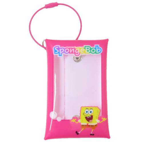 スポンジボブ カードケース チェキ収納ホルダー PK キャラクター グッズ メール便可