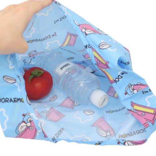 アイムドラえもん ショッピングバッグ ポーチ付きエコバッグ どこでもドア サンリオ アニメキャラクター グッズ