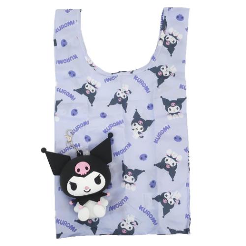 クロミ ショッピングバッグ ポーチ付きエコバッグ ソリッドクロミ サンリオ キャラクター グッズ