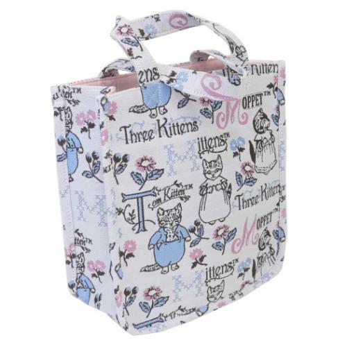 ピーターラビット ランチトート ジャガード織りミニバッグ ロイヤルキトゥンズ 絵本キャラクター グッズ