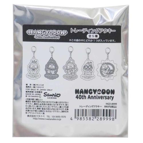 ハンギョドン キーリング トレーディングアクキー 全5種の内どれか1個 サンリオ キャラクター グッズ メール便可