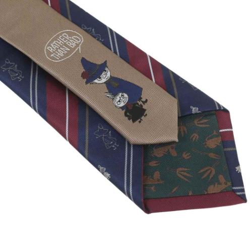 ムーミン ファッション雑貨 ネクタイ BOX入り スナフキン＆リトルミイ 北欧 キャラクター グッズ