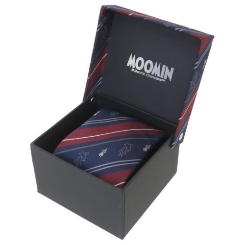 ムーミン ファッション雑貨 ネクタイ BOX入り スナフキン＆リトルミイ 北欧 キャラクター グッズ