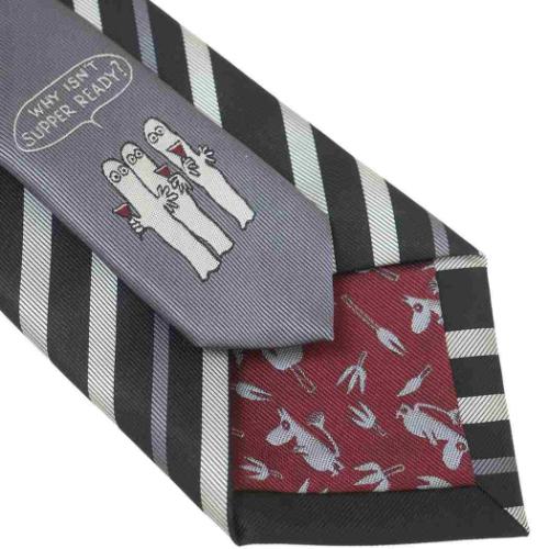 ムーミン ファッション雑貨 ネクタイ BOX入り ニョロニョロ 北欧 キャラクター グッズ