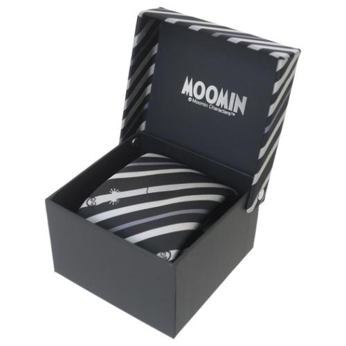 ムーミン ファッション雑貨 ネクタイ BOX入り ニョロニョロ 北欧 キャラクター グッズ