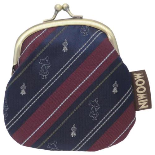 ムーミン 小銭入れ ジャガードがま口財布 スナフキン＆リトルミイ 北欧 キャラクター グッズ メール便可