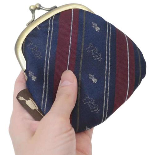 ムーミン 小銭入れ ジャガードがま口財布 スナフキン＆リトルミイ 北欧 キャラクター グッズ メール便可