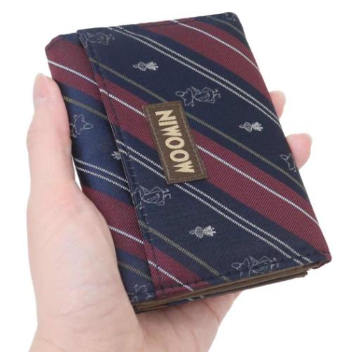 ムーミン カードポーチ ジャガードカードケース スナフキン&リトルミイ 北欧 キャラクター グッズ メール便可