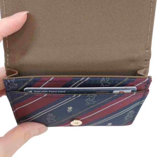 ムーミン カードポーチ ジャガードカードケース スナフキン&リトルミイ 北欧 キャラクター グッズ メール便可