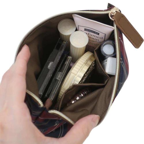 ムーミン コスメポーチ ジャガードティッシュポーチ スナフキン＆リトルミイ 北欧 キャラクター グッズ メール便可