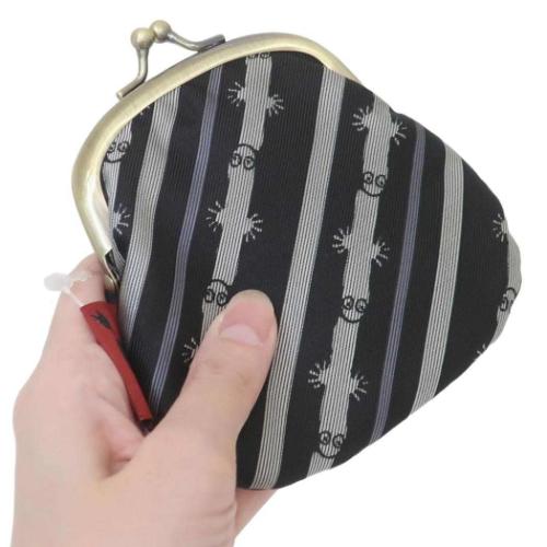 ムーミン 小銭入れ ジャガードがま口財布 ニョロニョロ 北欧 キャラクター グッズ メール便可