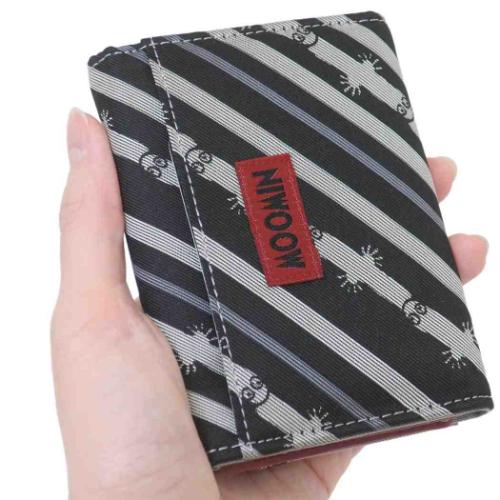 ムーミン カードポーチ ジャガードカードケース ニョロニョロ 北欧 キャラクター グッズ メール便可