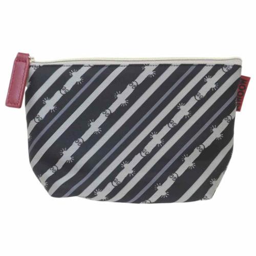 ムーミン コスメポーチ ジャガードティッシュポーチ ニョロニョロ 北欧 キャラクター グッズ メール便可