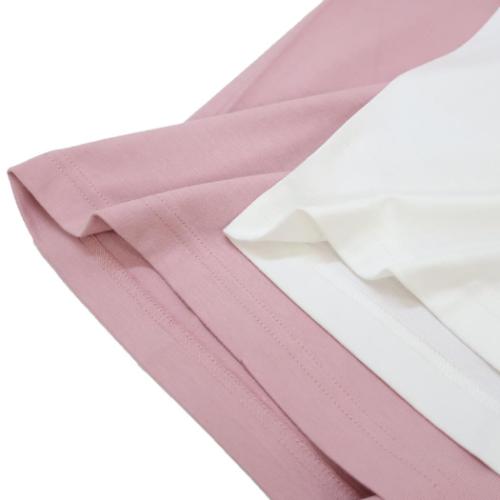 ムーミン Tシャツ オーガニックT-SHIRTS リトルミイ&ニンニ Mサイズ 北欧 キャラクター グッズ メール便可