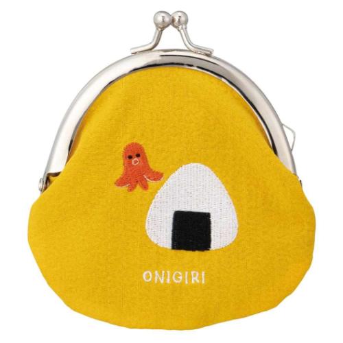 おみやげニッポン がま口 刺繍ガマグチ おにぎり かわいい グッズ メール便可