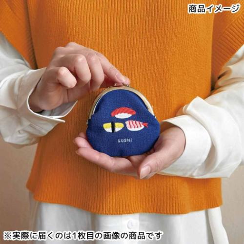 おみやげニッポン がま口 刺繍ガマグチ おにぎり かわいい グッズ メール便可