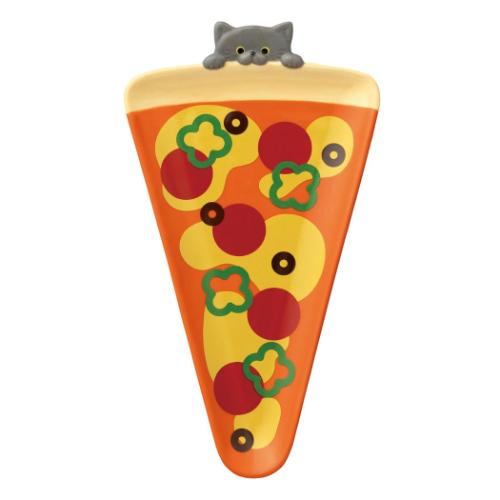 ピザ皿 サンカクプレート ピザ ねこ かわいい グッズ