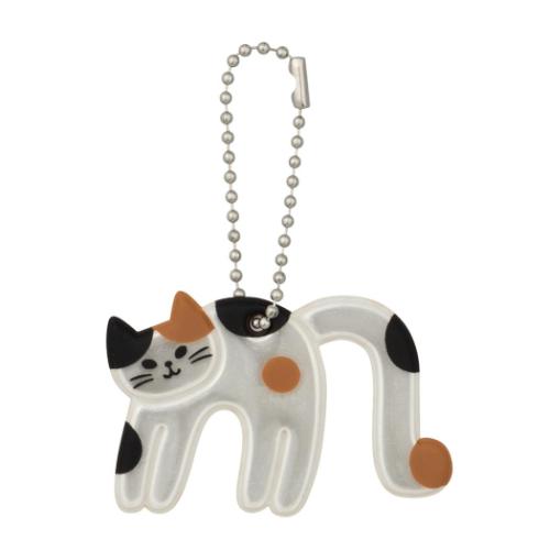 Cat's initial ネコのイニシャルシリーズ キーリング 猫のイニシャルキーリング M ねこ かわいい グッズ メール便可