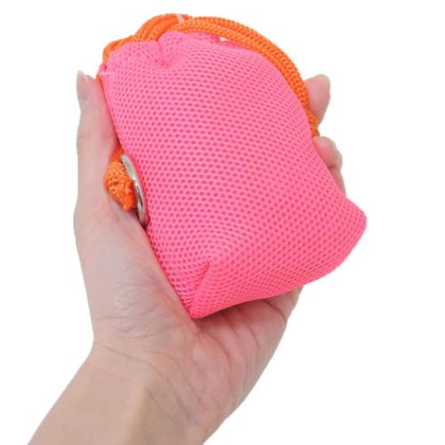 パワーパフガールズ 巾着袋 ふんわりminiメッシュ巾着 ブロッサム キャラクター グッズ メール便可