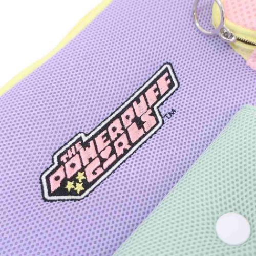パワーパフガールズ ガジェットケース ふんわりメッシュPCケース キャラクター グッズ