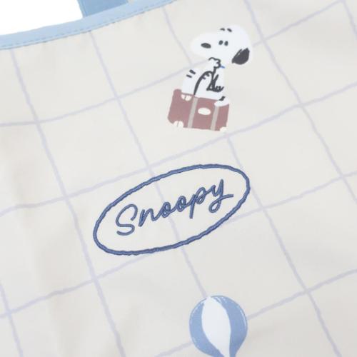 スヌーピー ショッピングバッグ エコバッグL journey ピーナッツ キャラクター グッズ
