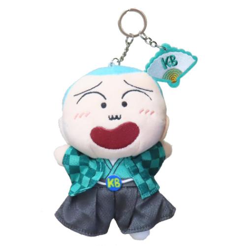 クレヨンしんちゃん マスコット 刺繍チャームつきぬいぐるみキーリング マサオくん 日本アート アニメキャラクター グッズ