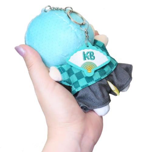 クレヨンしんちゃん マスコット 刺繍チャームつきぬいぐるみキーリング マサオくん 日本アート アニメキャラクター グッズ