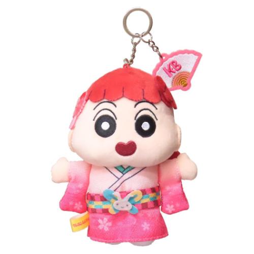 クレヨンしんちゃん マスコット 刺繍チャームつきぬいぐるみキーリング ネネちゃん 日本アート アニメキャラクター グッズ