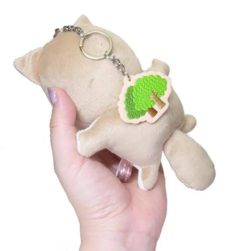 クレヨンしんちゃん マスコット ぬいぐるみキーリング むささび なりきりアニマル アニメキャラクター グッズ