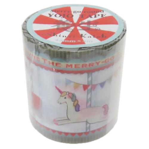 養生テープ YOJO TAPE Merry-ro-round かわいい グッズ