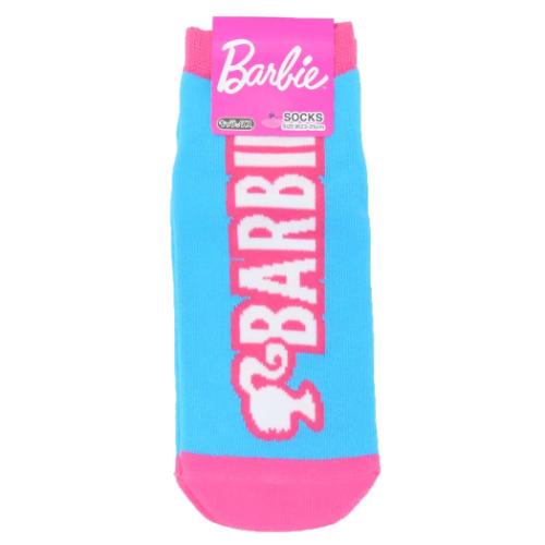 バービー 女性用靴下 レディースソックス ロゴ BL Barbie キャラクター グッズ メール便可