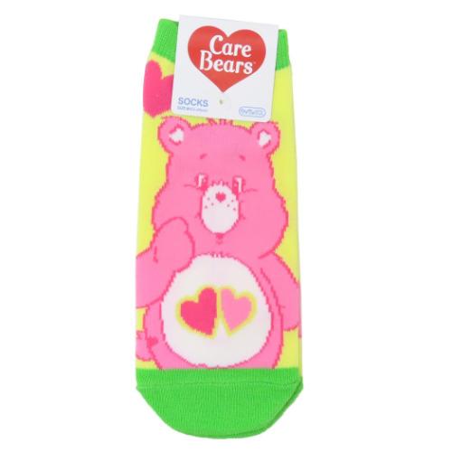 ケアベア 女性用靴下 レディースソックス ラブアロット ハート CareBears キャラクター グッズ メール便可