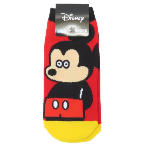 DISNEYx松本セイジ 女性用靴下 レディースソックス ミッキーマウススタンド ディズニー キャラクター グッズ メール便可