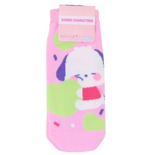 ポチャッコ 女性用靴下 レディースソックス ぷにきゅきゅ サンリオ キャラクター グッズ メール便可