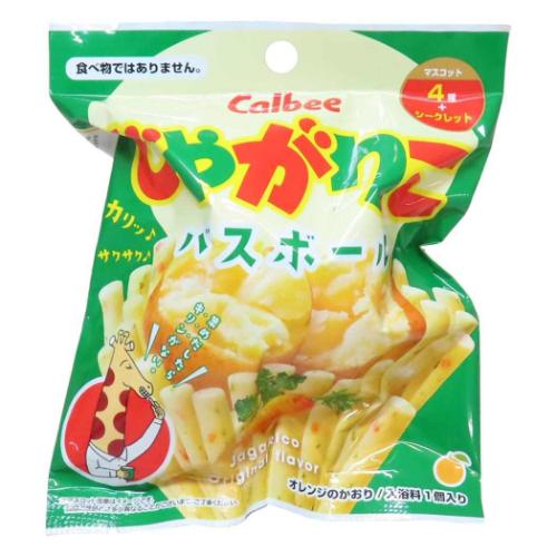 じゃがりこ 入浴剤 カルビー バスボール 全5種の内どれか1個 お菓子パッケージ キャラクター グッズ
