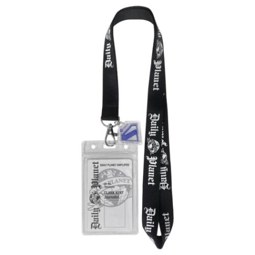 SUPERMAN スーパーマン ネックホルダー カード付きネックストラップ DCコミック 映画キャラクター グッズ メール便可