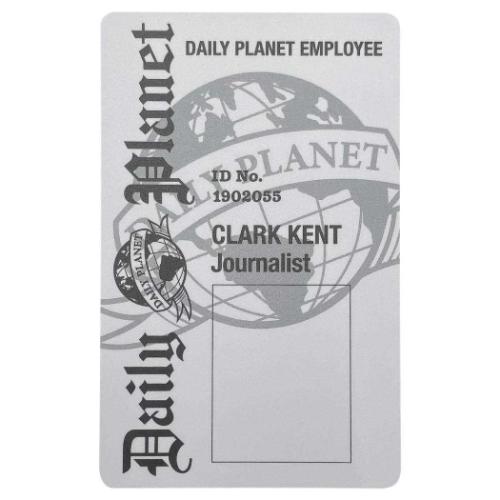 SUPERMAN スーパーマン ネックホルダー カード付きネックストラップ DCコミック 映画キャラクター グッズ メール便可