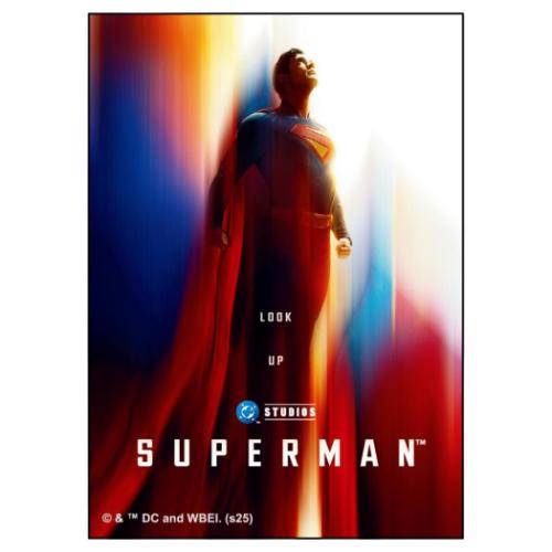 SUPERMAN スーパーマン ダイカットシール ミニステッカー A DCコミック 映画キャラクター グッズ メール便可