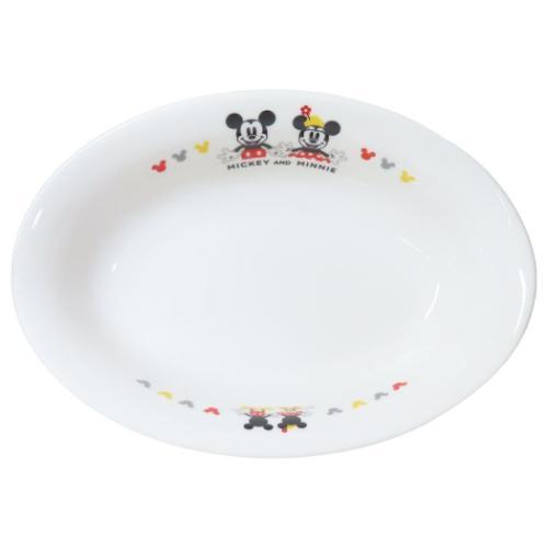 ミッキー&ミニー キッズ食器 カレー皿 ディズニー キャラクター グッズ